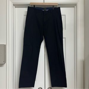 NWT Banana Republic Non-Iron Tailored Slim Fit 32x30 Black